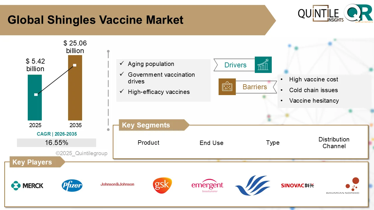 Shingles Vaccine Market growth and adult immunization trends
